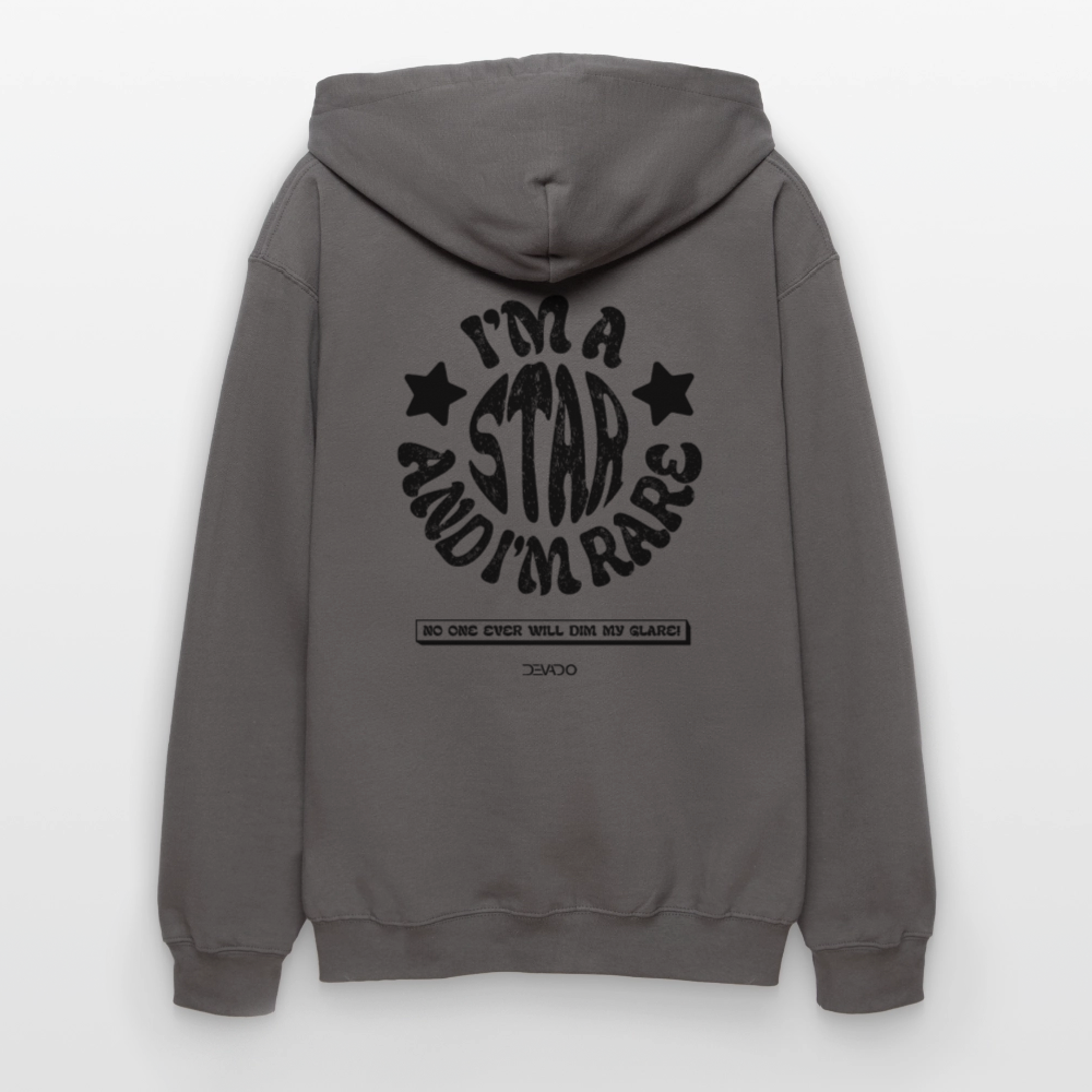 DEVADO Hoodie "I'm a star" - dark grey