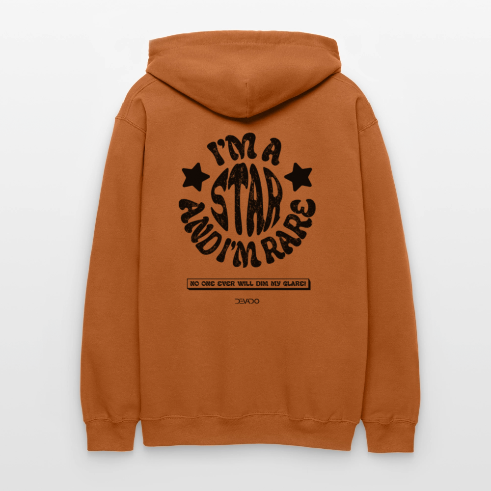 DEVADO Hoodie "I'm a star" - Athletic Orange