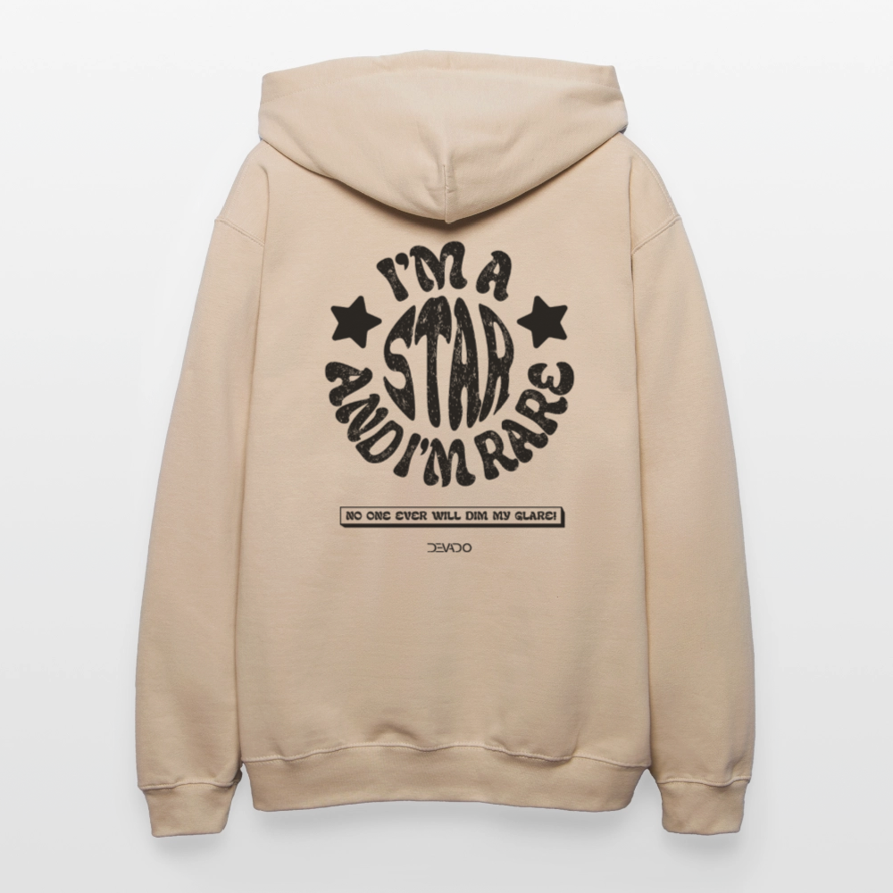 DEVADO Hoodie "I'm a star" - sand