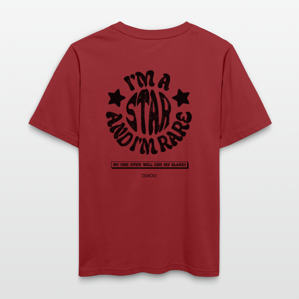 DEVADO T-Shirt "I'm a star" - red earth