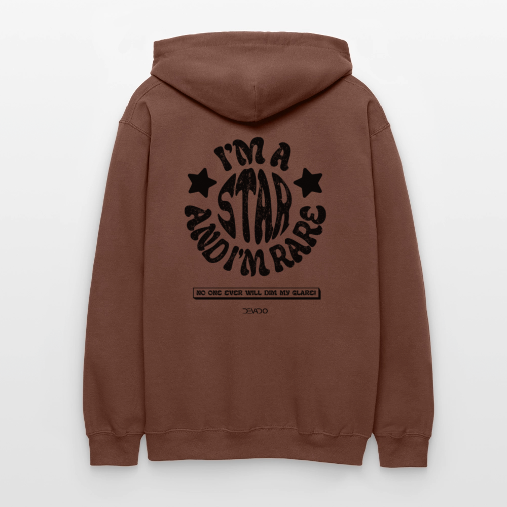 DEVADO Hoodie "I'm a star" - cocoa