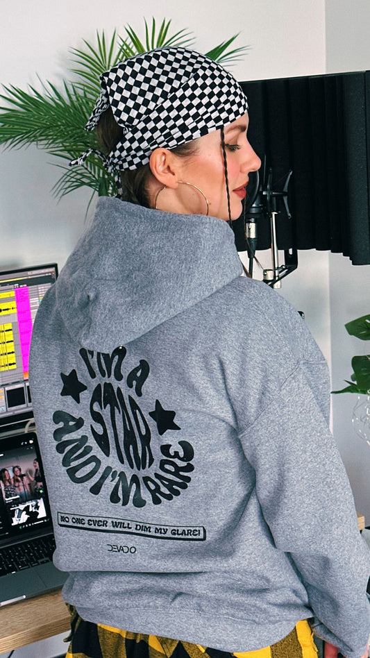 DEVADO Hoodie 'I am a star'